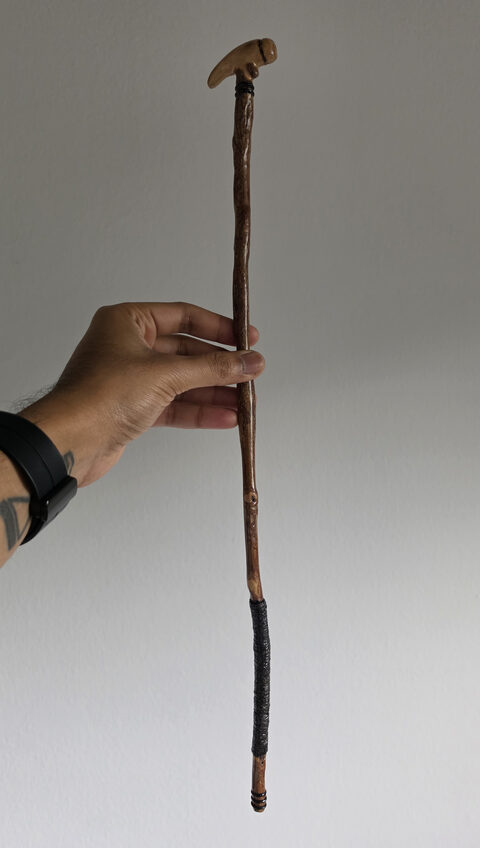 Wooden Stick, in hand view