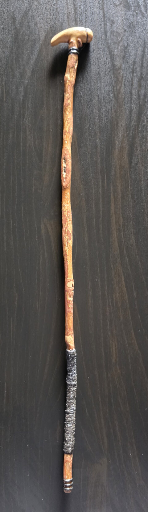 Wooden Stick, full length view